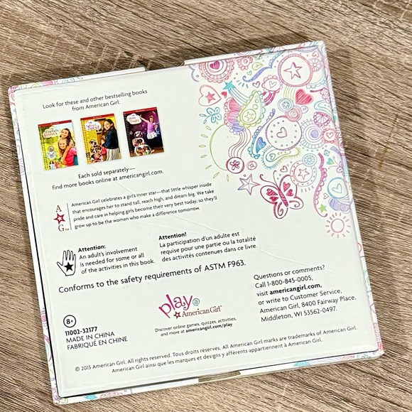American Girl Truly Me Pick a Color Choose an Activity Wheel Card Box Game. NEW💕 - Picture 2 of 11